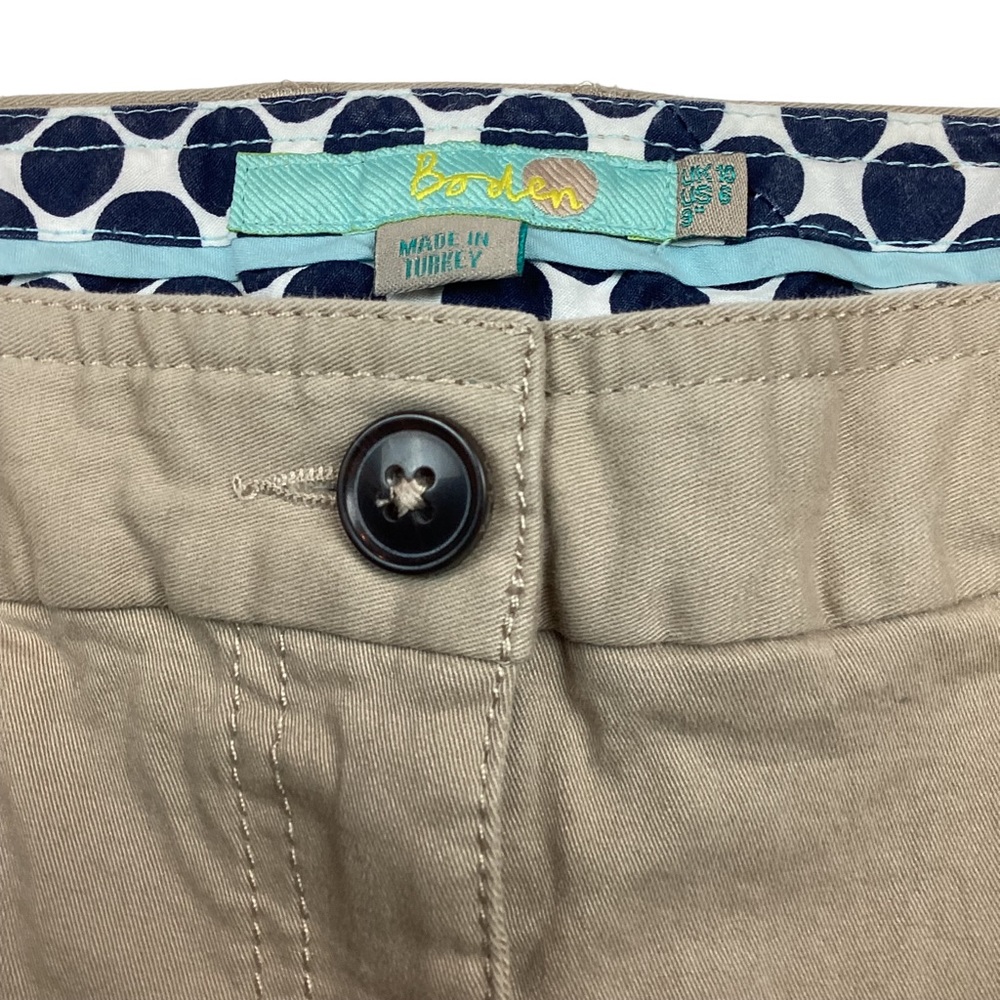 Boden 8” Flat Front Khaki Shorts - Picture 5 of 7